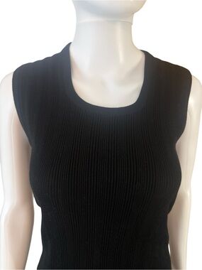 Vintage Broadway Department Store Black Sweater Tank | British Crown Colony Hong